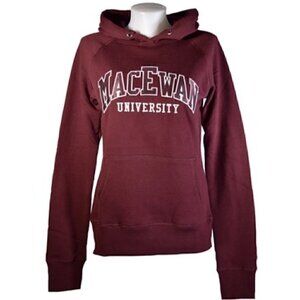 BURGUNDY HARVARD CLASSIC CAMPUS HOODIE | SWEATS | MACEWAN UNIVERSITY LOGO | MARO